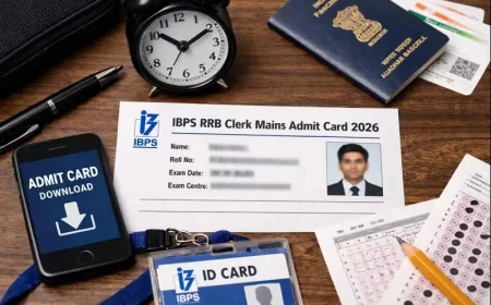 IBPS RRB Clerk Mains Syllabus 2026 – Updated Exam Pattern & Topics