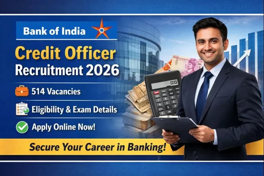 BOI Credit Officer Recruitment 2026 – 514 Vacancies Apply Online