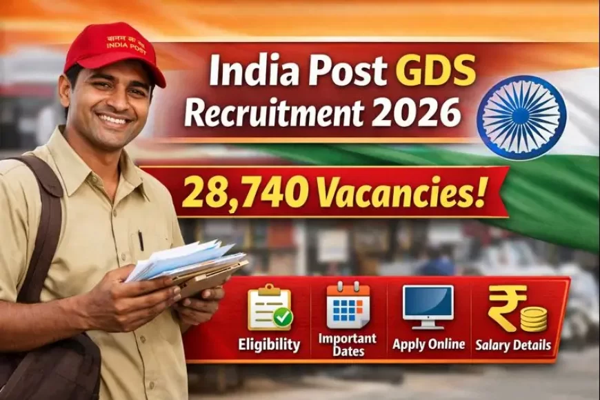 India Post GDS Recruitment 2026 – Apply Online 28,740 Vacancies