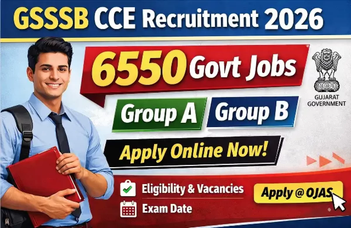 GSSSB CCE Recruitment 2026: Syllabus, New Exam Pattern & Winning Book List