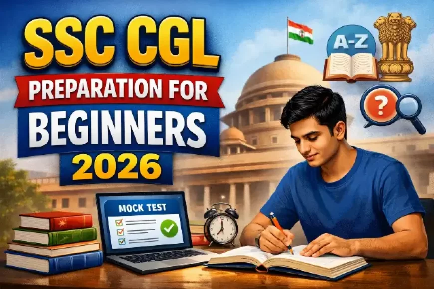SSC CGL Preparation for Beginners 2026: Complete Step-by-Step Guide