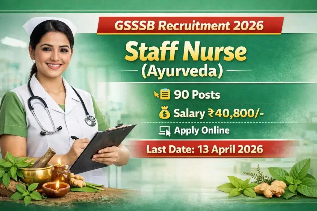 gsssb-staff-nurse-ayurveda-syllabus-table-2026